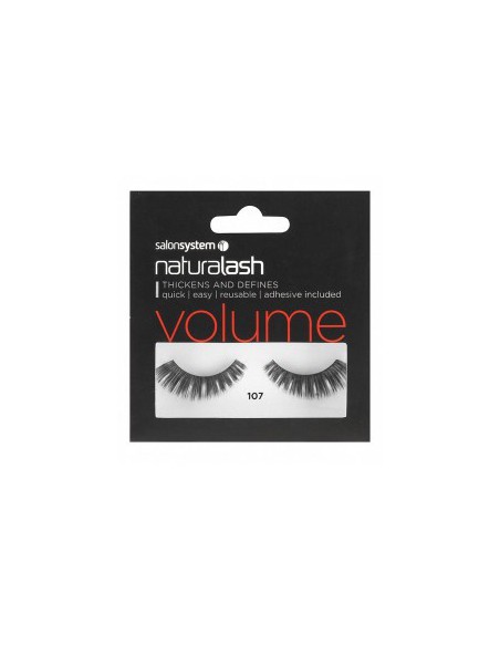 Naturalash 107 Black Volume Fake Eyelashes Naturalash 107 Black Volume Fake Eyelashes