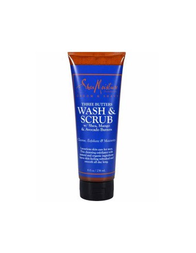Men Three Butters Wash And Scrub