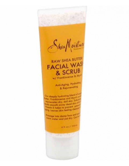Raw Shea Butter Facial Wash And Scrub Raw Shea Butter Facial Wash And Scrub