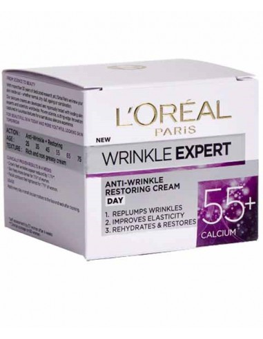 Wrinkle Expert Anti Wrinkle Restoring Day Cream 55 Plus Calcium Wrinkle Expert Anti Wrinkle Restoring Day Cream 55 Plus Calcium