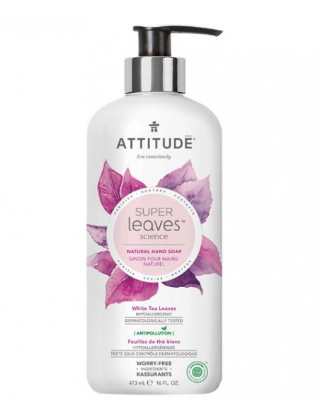 Super Leaves Science Natural Tea Leaves Hand Soap Super Leaves Science Natural Tea Leaves Hand Soap