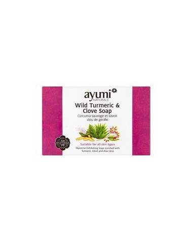 Ayumi Naturals Wild Turmeric And Clove Soap