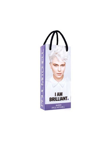 I Am Brilliant Blonde Shampoo And Conditioner Bag