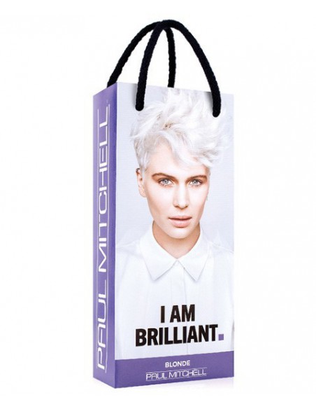 I Am Brilliant Blonde Shampoo And Conditioner Bag