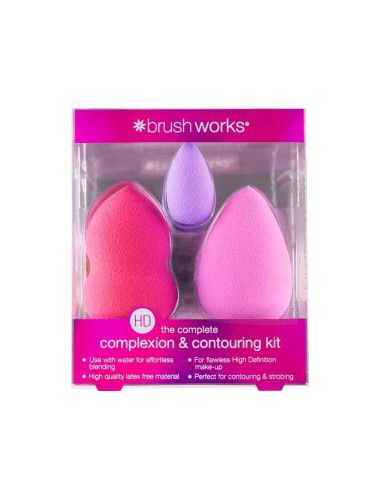 Brush Works HD The Complete Complexion And Contouring Kit