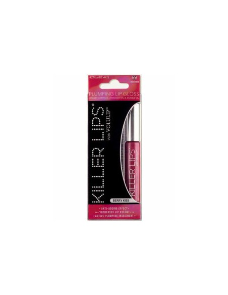 Killer Lips With Volulip Berry Kiss Plumping Lip Gloss Killer Lips With Volulip Berry Kiss Plumping Lip Gloss
