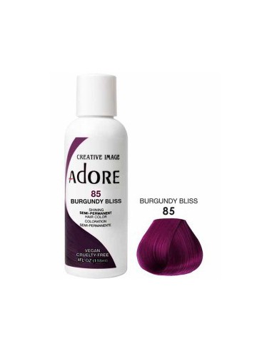 Adore Shining Semi Permanent Hair Color Burgundy Bliss