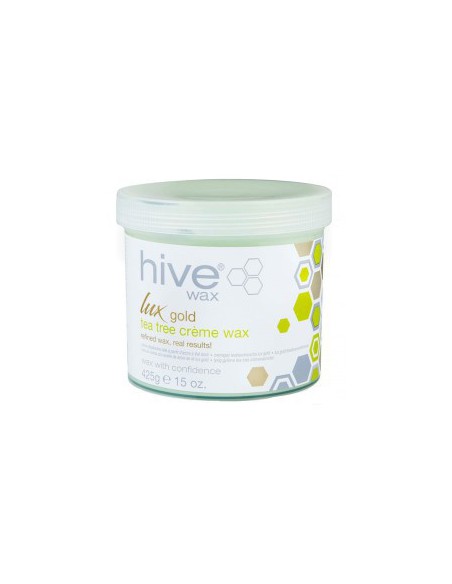 Lux Gold Tea Tree Creme Wax Lux Gold Tea Tree Creme Wax