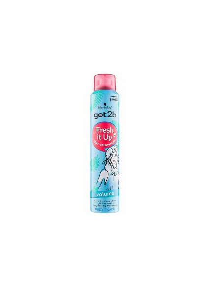 Got2b Volume Fresh It Up Breezy Tropical Dry Shampoo Got2b Volume Fresh It Up Breezy Tropical Dry Shampoo