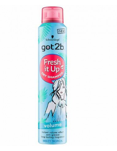 Got2b Volume Fresh It Up Breezy Tropical Dry Shampoo Got2b Volume Fresh It Up Breezy Tropical Dry Shampoo