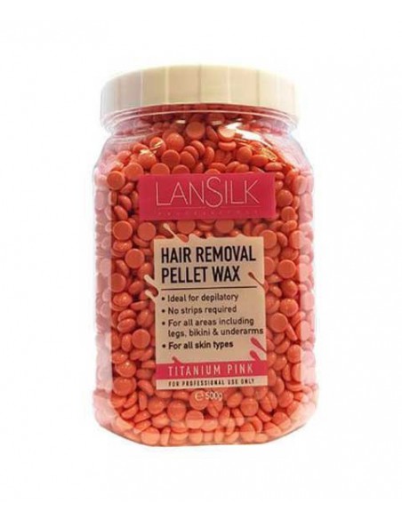Titanium Pink Hair Removal Pellet Wax Titanium Pink Hair Removal Pellet Wax