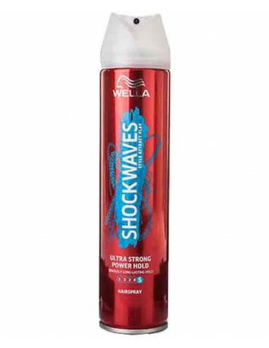 Shock Waves Ultra Strong Power 5 Hold Hairspray Shock Waves Ultra Strong Power 5 Hold Hairspray