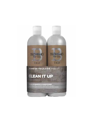 Bed Head For Men Clean Up Tween Duo Daily Shampoo And Conditioner
