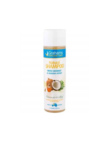 Natural Shampoo With Coconut And Manuka Honey