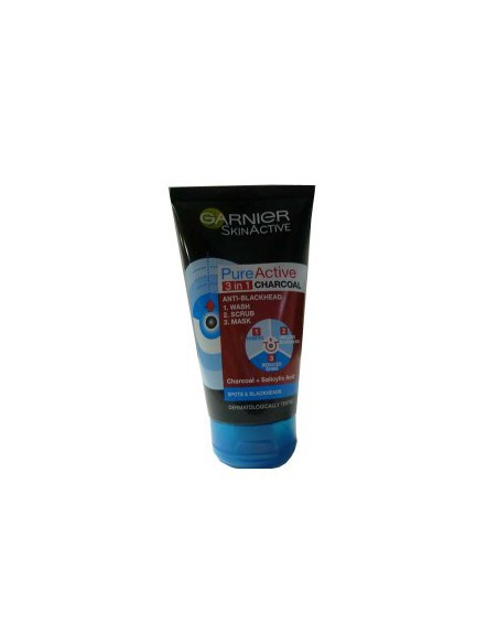 Skin Active Pure Active 3 In 1 Charcoal Wash Skin Active Pure Active 3 In 1 Charcoal Wash