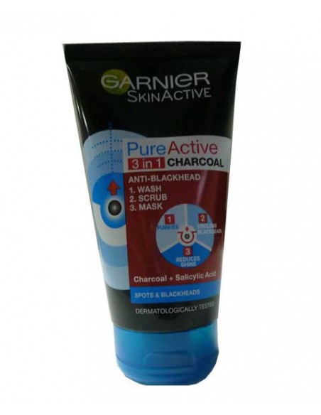Skin Active Pure Active 3 In 1 Charcoal Wash Skin Active Pure Active 3 In 1 Charcoal Wash