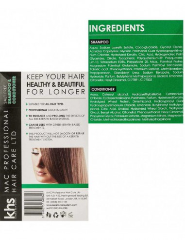 Salt Free Shampoo And Conditioner Kit Salt Free Shampoo And Conditioner Kit