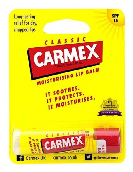 Carmex Moisturising Lip Balm Stick Classic