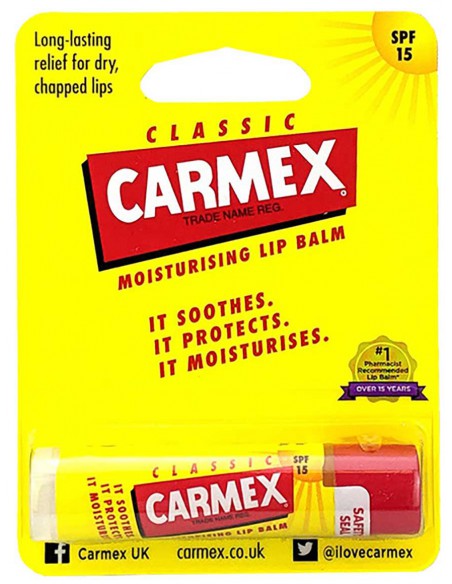 Carmex Moisturising Lip Balm Stick Classic