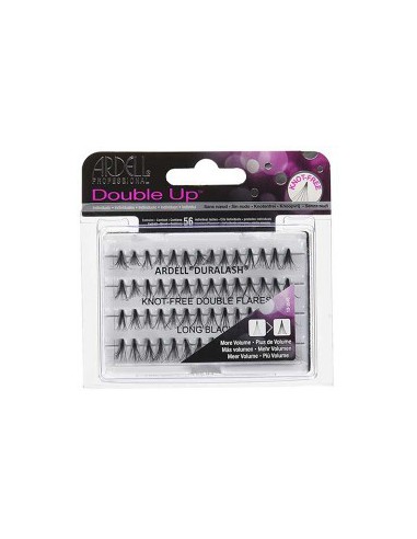 Ardell Double Up Knot Free Double Flares Lashes Long Black