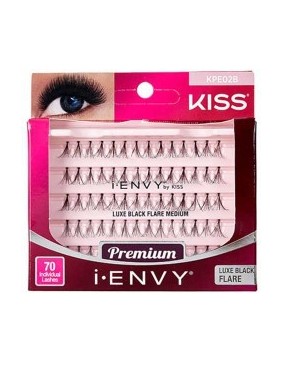 I Envy Luxe Black Flare Medium Lashes KPE02B