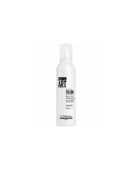 Tecni Art Full Volume Extra Strong Hold Mousse Force 5 Tecni Art Full Volume Extra Strong Hold Mousse Force 5