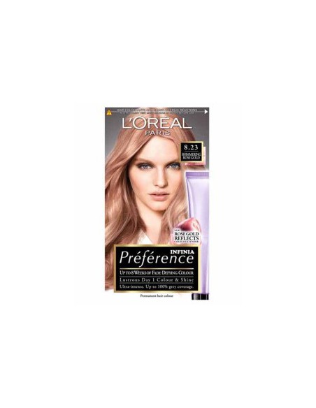 Preference Luminous Permanent Colour 8.23 Santorini Medium Rose Gold