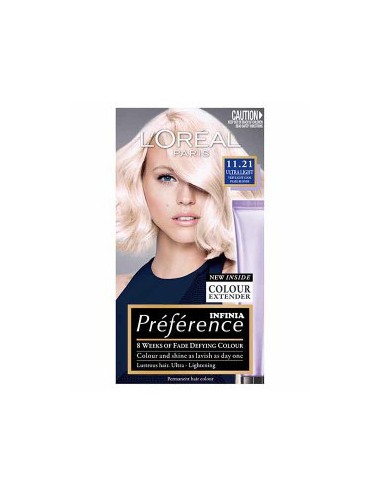 Preference Infinia Permanent Color 11.21 Ultra Light Pearl Blonde