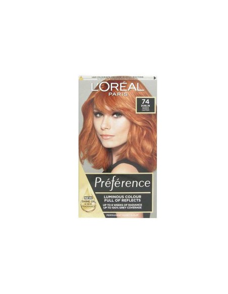 Preference Infinia Permanent Color 74 Mango Intense Copper Preference Infinia Permanent Color 74 Mango Intense Copper