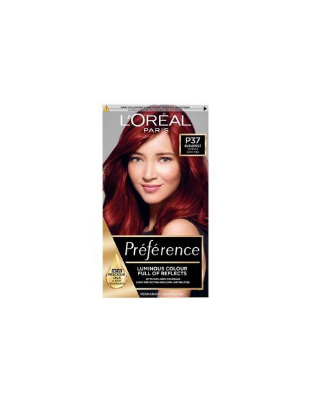 Preference Permanent Color P37 Intense Dark Red Preference Permanent Color P37 Intense Dark Red