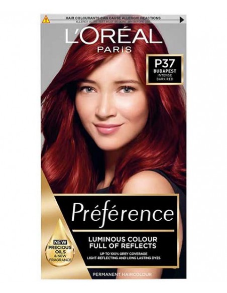 Preference Permanent Color P37 Intense Dark Red Preference Permanent Color P37 Intense Dark Red