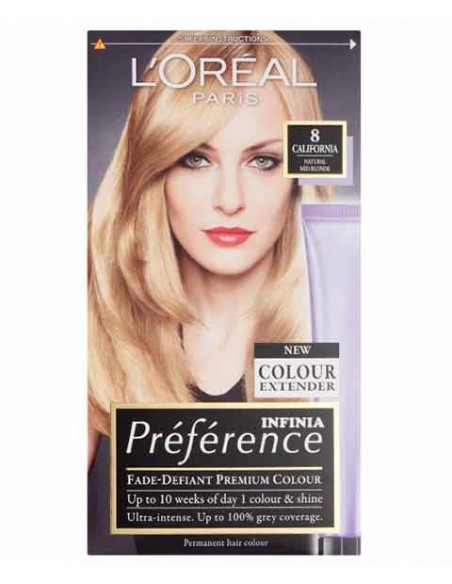 Preference Infinia Permanent Color 8 California Preference Infinia Permanent Color 8 California