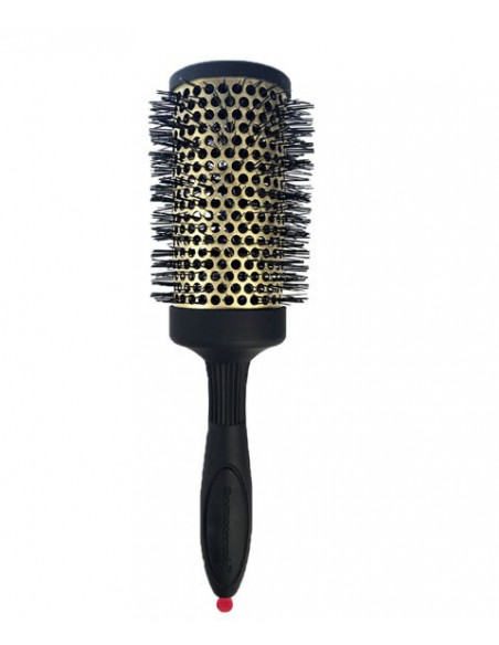 Thermoceramic D64 Black And Gold Ceramic Barrel Brush Thermoceramic D64 Black And Gold Ceramic Barrel Brush