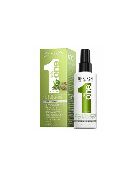 Uniq One All In One Green Tea Scent Hair Treatment Uniq One All In One Green Tea Scent Hair Treatment