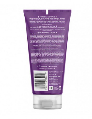 Ayumi Naturals Turmeric And Bergamot Face Wash Ayumi Naturals Turmeric And Bergamot Face Wash