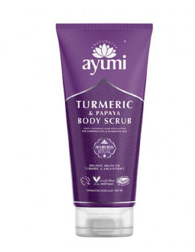 Ayumi Naturals Turmeric And Papaya Body Scrub Ayumi Naturals Turmeric And Papaya Body Scrub