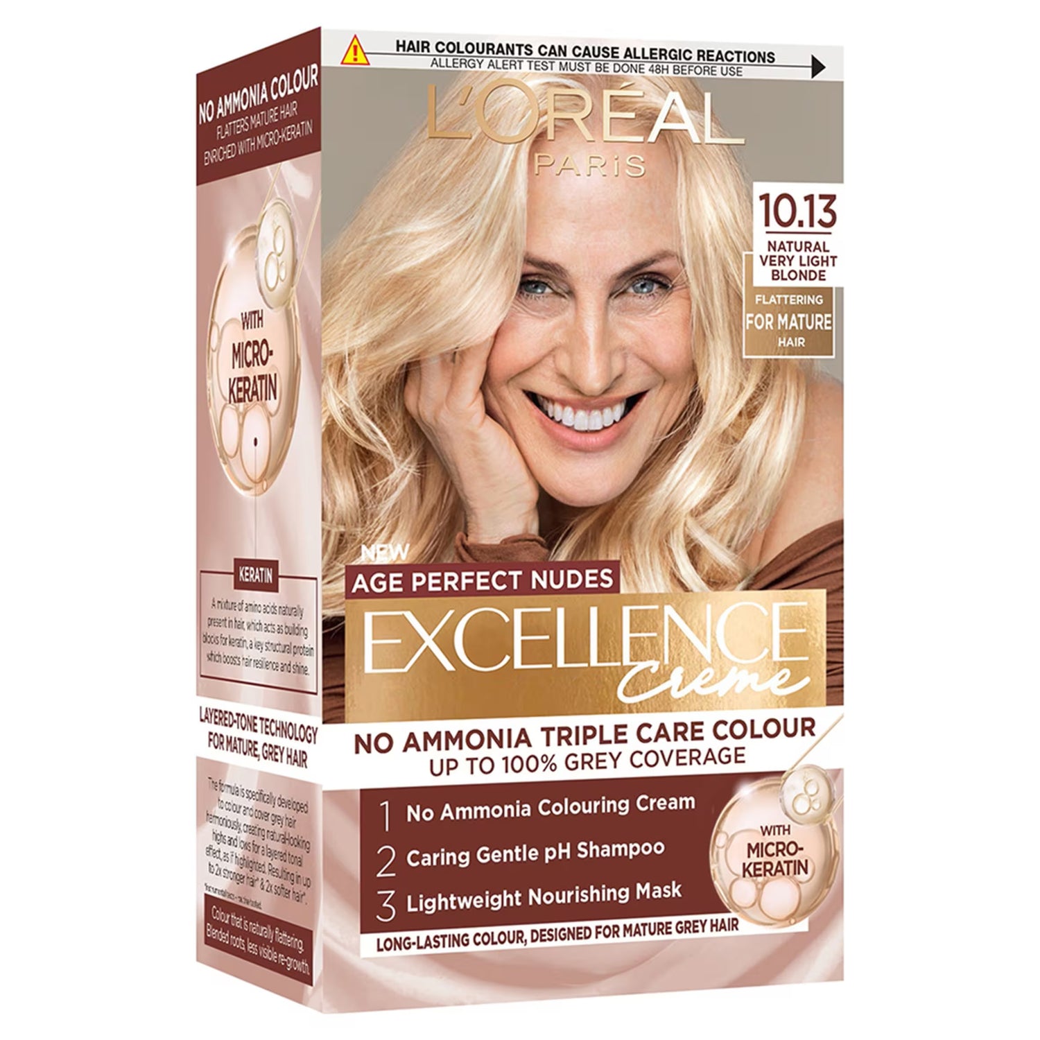 Loreal Age Perfect Nudes Excellence Creme Triple Care Colour