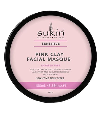 Australian Natural Skincare Sensitive Pink Clay Facial Masque