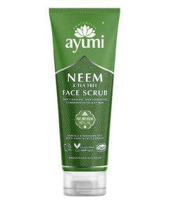 Ayumi Naturals Neem And Tea Tree Face Scrub