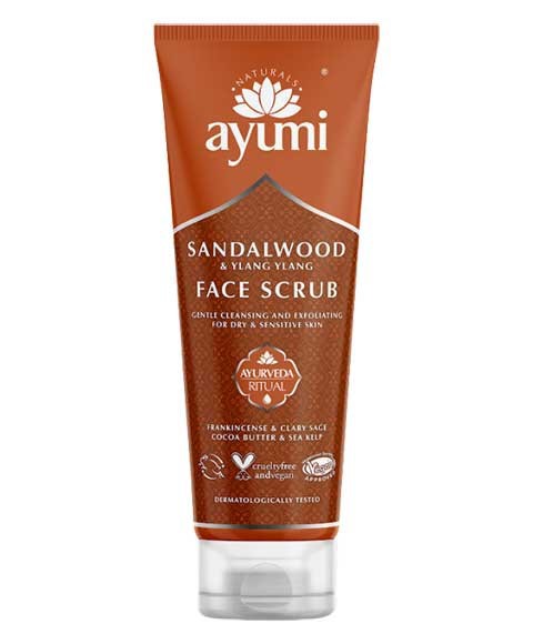 Ayumi Naturals Sandalwood And Pink Clay Face Scrub
