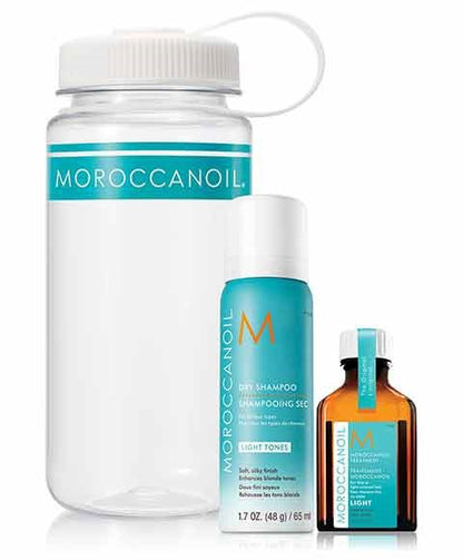 Moroccanoil Gym Refresh Kit For Light Tones