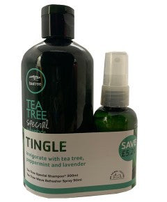 Tea Tree Special Tingle Shampoo And Refresher Spray