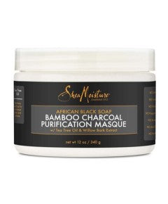 African Black Soap Bamboo Charcoal Purification Masque