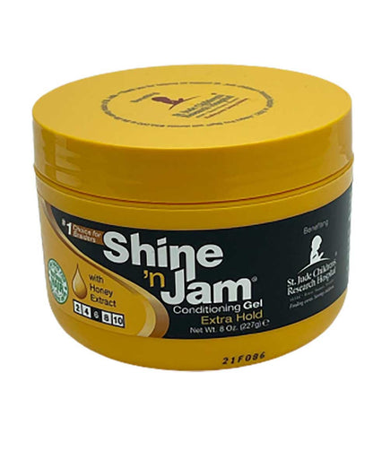 Shine N Jam Conditioning Gel Extra Hold With Honey Extract