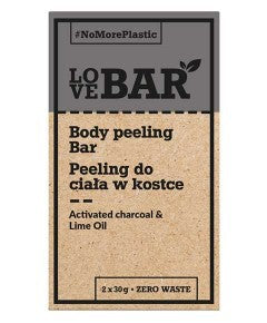 Body Peeling Bar With Activated Charcoal And Lime Oil