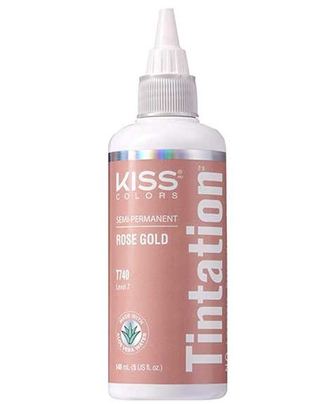 Kiss Colors Tintation Semi Permanent Rose Gold T740