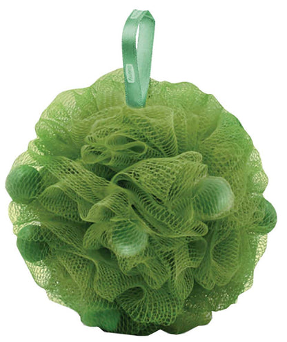 Bath Pouf With Olive Blossom Soap Pieces