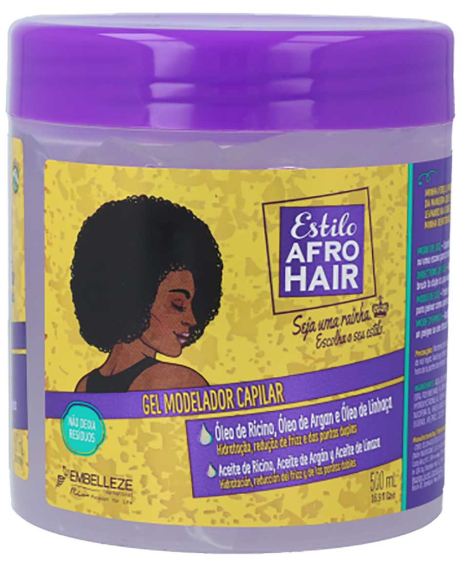 Afro Hair Style Hair Styling Gel