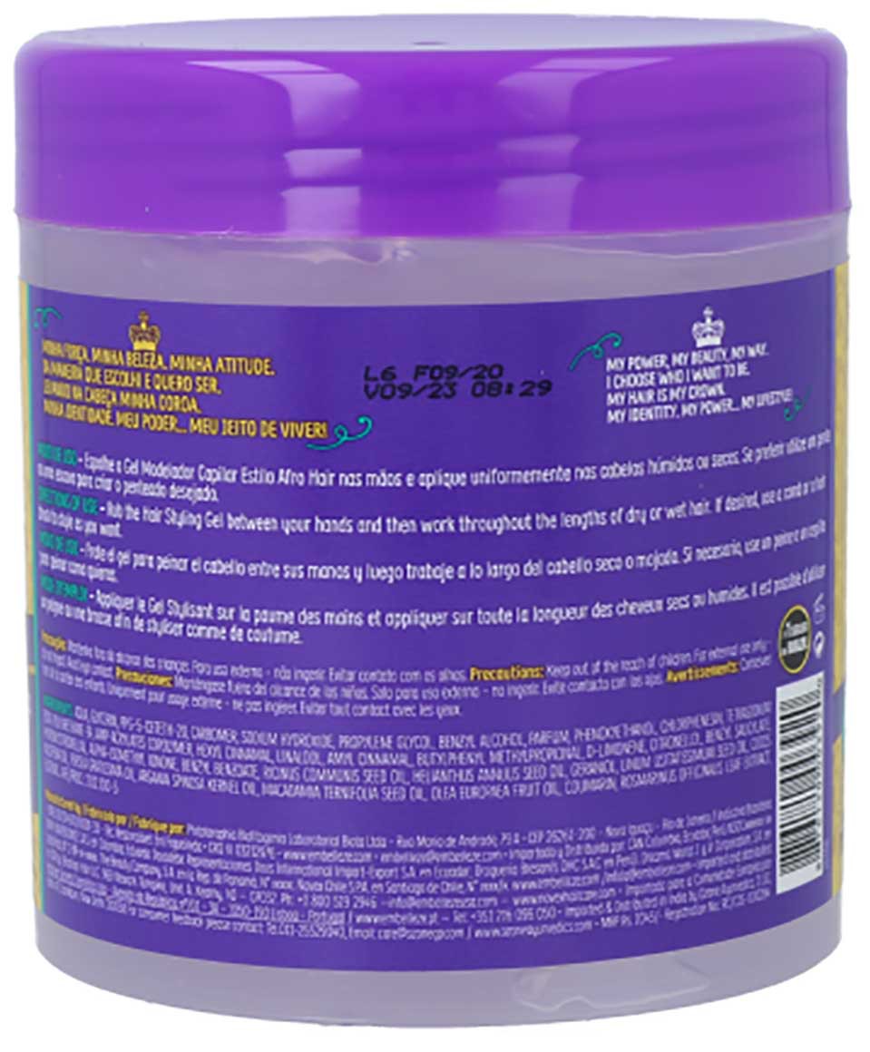 Afro Hair Style Hair Styling Gel