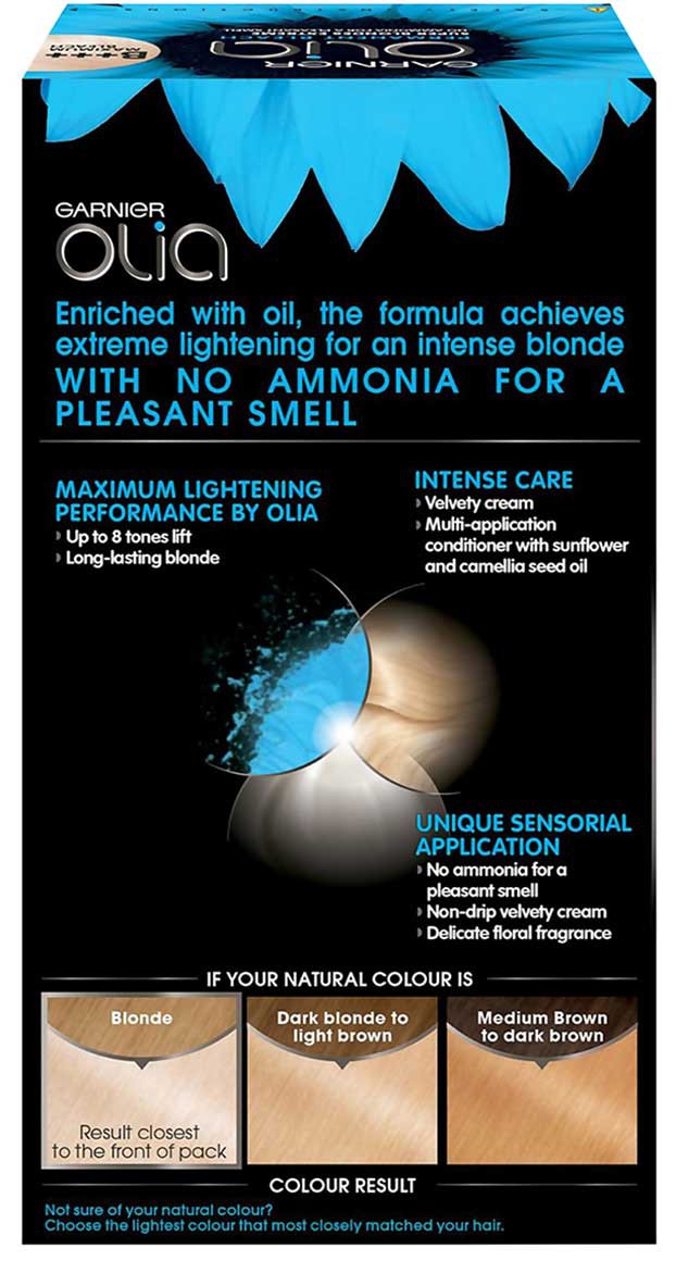 Olia 8 Tones Lift Permanent Bleach Super Blondes